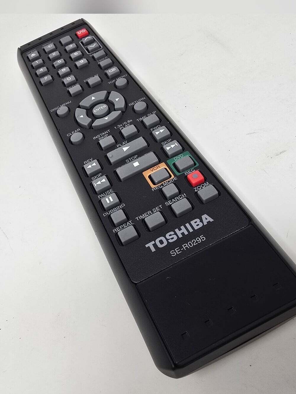 SE-R0295 Replacement Remote for Toshiba Combo DVR620KU, D-VR620, DKVR60KU
